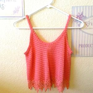 Poetry Knitted Crop Top Size S